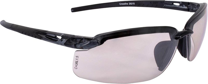 Radians Crossfire 29215 Safety Glasses with Indoor/Outdoor Lens - Image 1